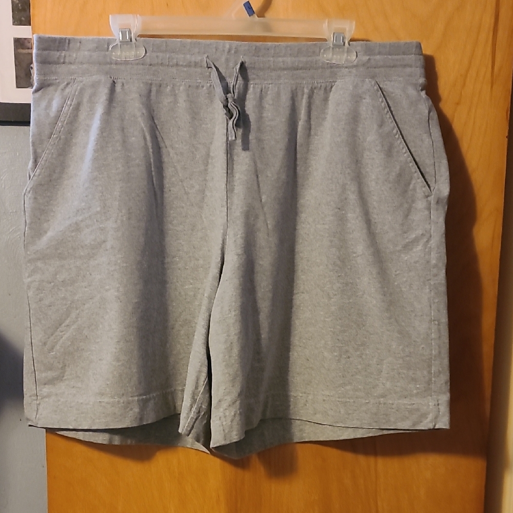 Karen Scott Womens Gray Casual Shorts